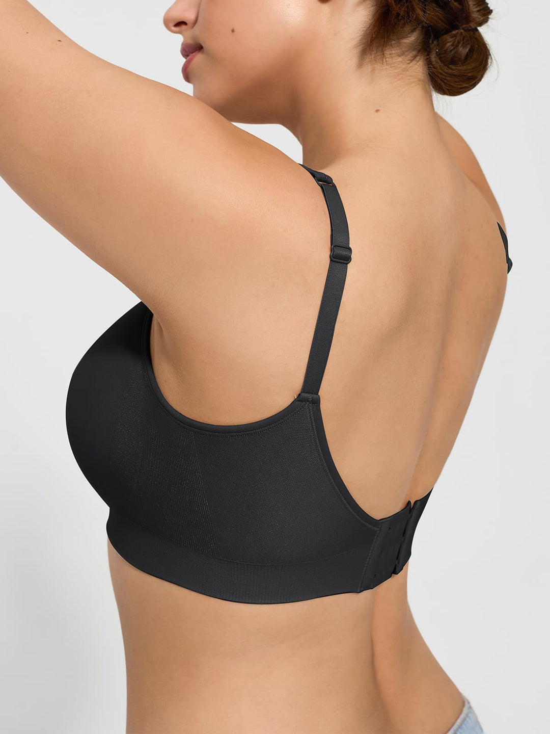 Popilush® Shapewear Bra Seamless Adjustable Wide-Strap Underwire-Free Smoothing Bra