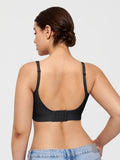 Popilush® Shapewear Bra Seamless Adjustable Wide-Strap Underwire-Free Smoothing Bra