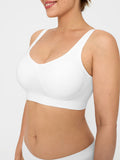 Popilush® Shapewear Bra Seamless Adjustable Wide-Strap Underwire-Free Smoothing Bra