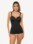 Popilush® Black / XS Seamless All-in-One Push-Up Sculpting Cami Top