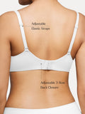 Popilush® Seamless Balconette Push-Up T-shirt bra