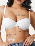 Popilush® Seamless Balconette Push-Up T-shirt bra
