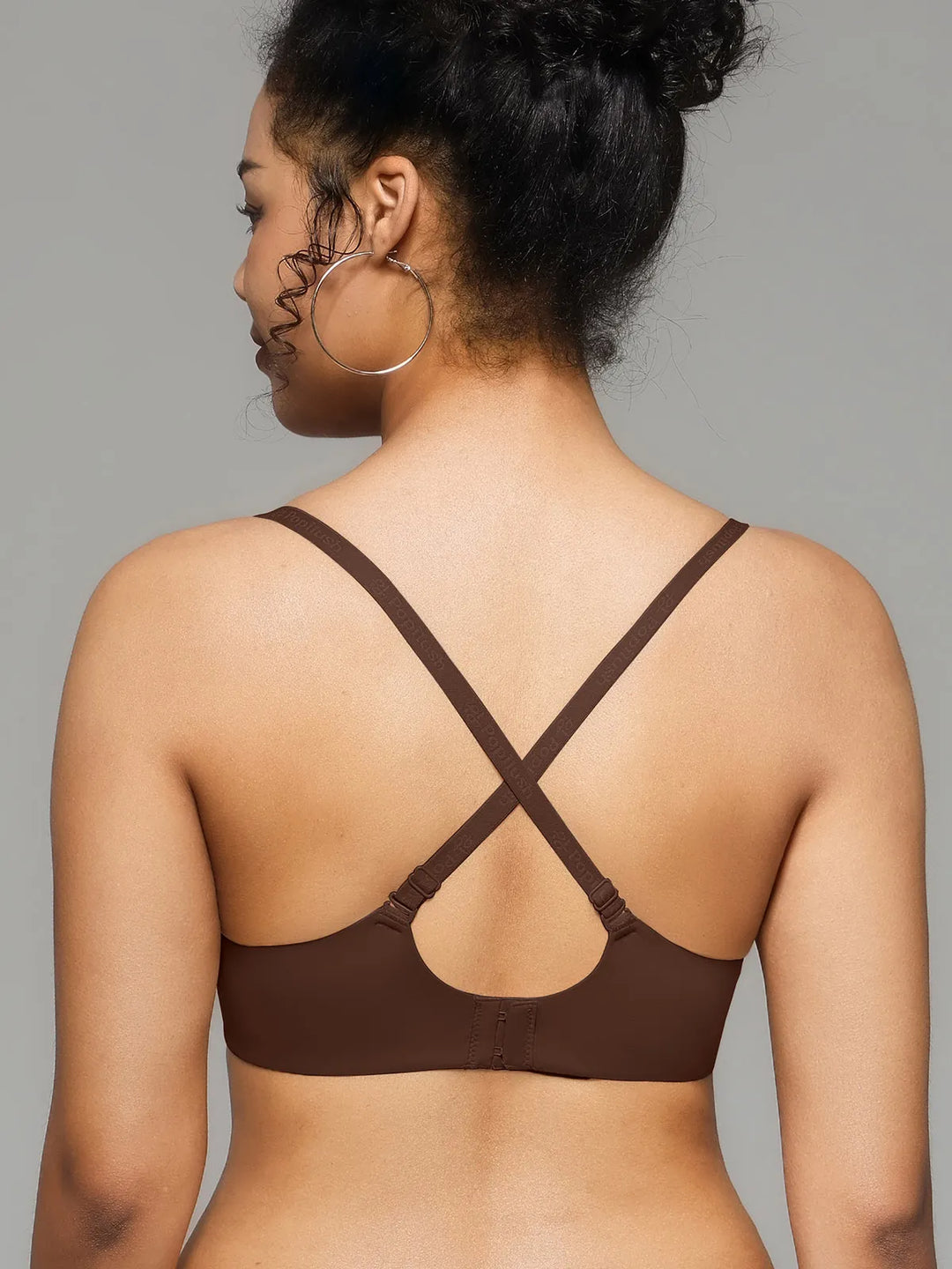 Popilush® Seamless Balconette Push-Up T-shirt bra