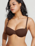 Popilush® Seamless Balconette Push-Up T-shirt bra