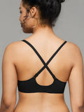 Popilush® Seamless Balconette Push-Up T-shirt bra