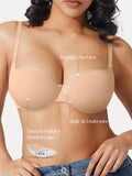 Popilush® Seamless Balconette Push-Up T-shirt bra