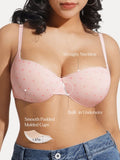 Popilush® Seamless Balconette Push-Up T-shirt bra