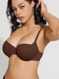 Popilush® Seamless Balconette Push-Up T-shirt bra
