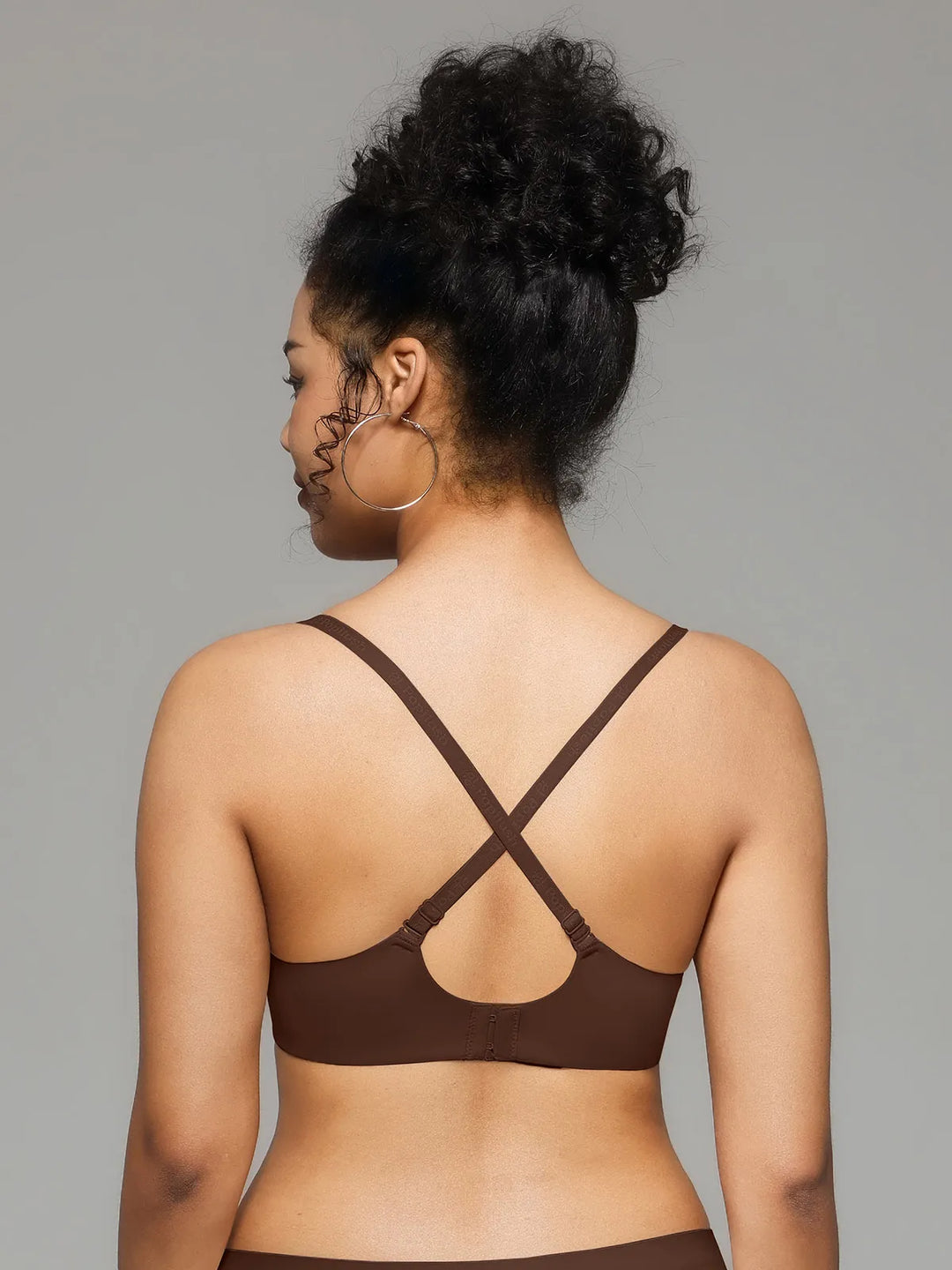 Popilush® Seamless Balconette Push-Up T-Shirt Bra