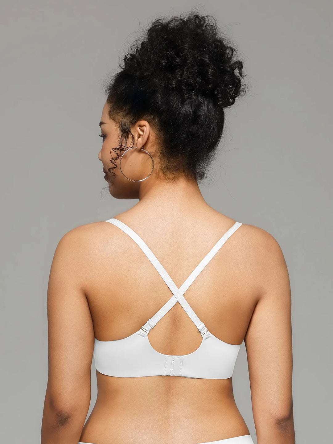 Popilush® Seamless Balconette Push-Up T-Shirt Bra