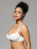 Popilush® Seamless Balconette Push-Up T-Shirt Bra