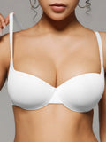 Popilush® Seamless Balconette Push-Up T-Shirt Bra