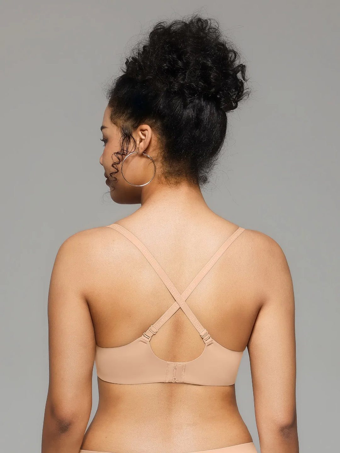 Popilush® Seamless Balconette Push-Up T-Shirt Bra