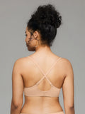 Popilush® Seamless Balconette Push-Up T-Shirt Bra