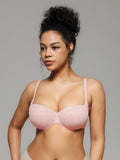 Popilush® Seamless Balconette Push-Up T-Shirt Bra
