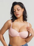 Popilush® Seamless Balconette Push-Up T-Shirt Bra