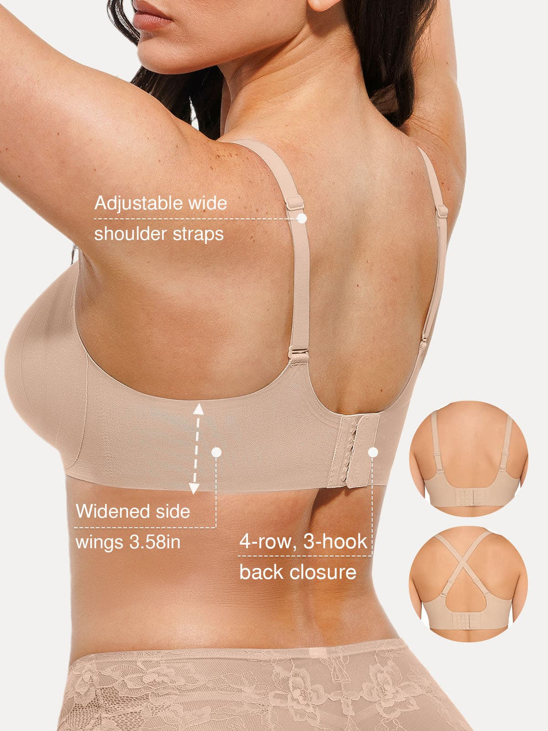 Popilush® Seamless Breathable Comfort Bra