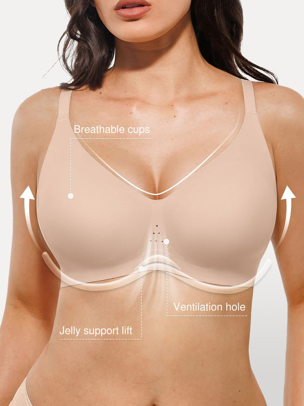 Popilush® Seamless Breathable Comfort Bra
