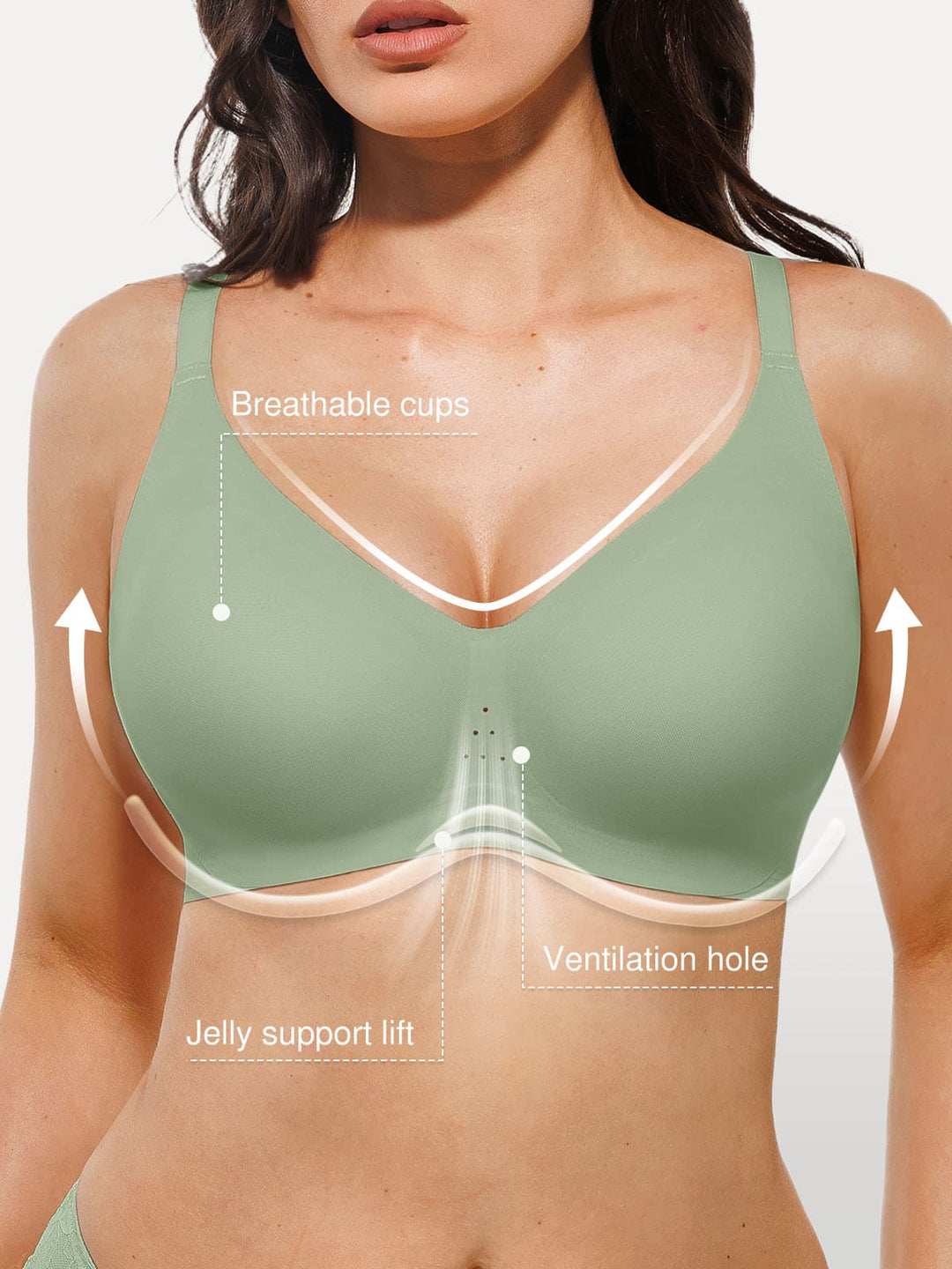 Popilush® Seamless Breathable Comfort Bra
