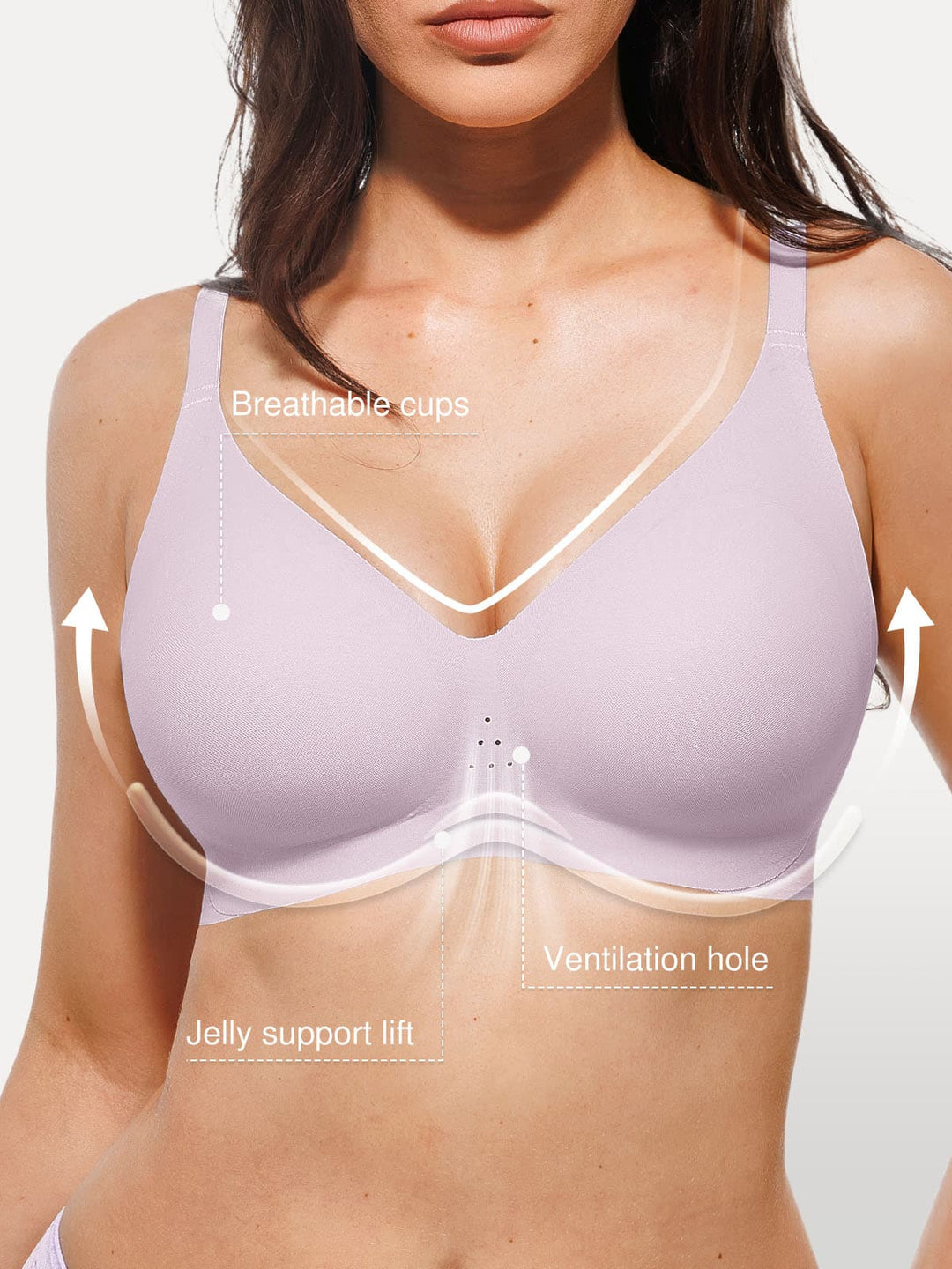 Popilush® Seamless Breathable Comfort Bra