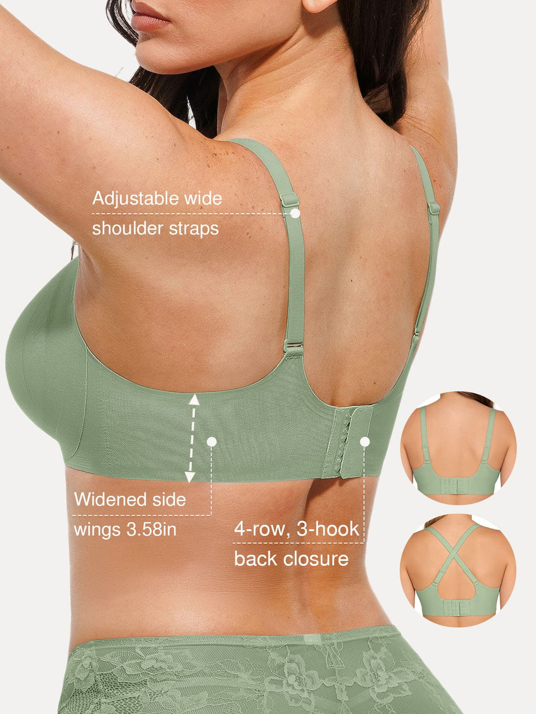 Popilush® Seamless Breathable Comfort Bra
