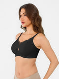 Popilush® Seamless Breathable Contour Plunge Bra