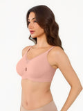 Popilush® Seamless Breathable Contour Plunge Bra