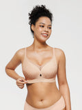 Popilush® Seamless Breathable Contour Plunge Bra