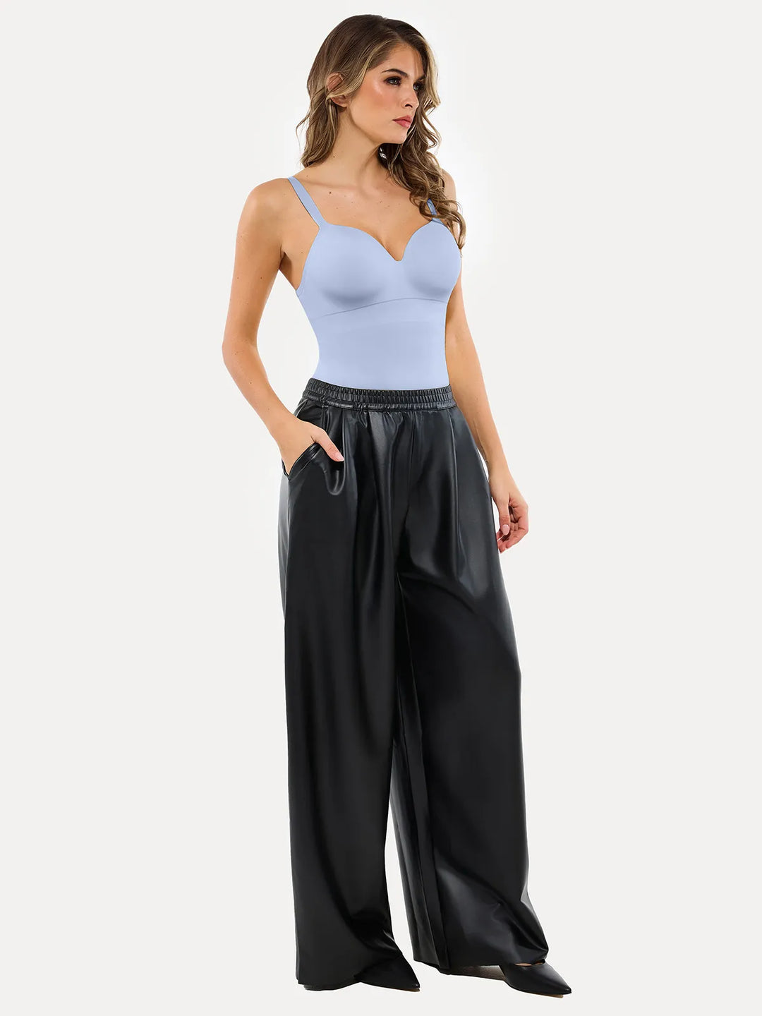 Popilush® Seamless Built-in Bra All-in-One Push-Up Sculpting Cami Top