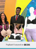 Popilush® Supportive No Underwire Bra Seamless Comfort Removable Pad Everyday Bra