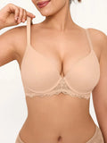 Popilush® Seamless Embrace Lace Underwire Bra