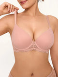 Popilush® Seamless Embrace Lace Underwire Bra