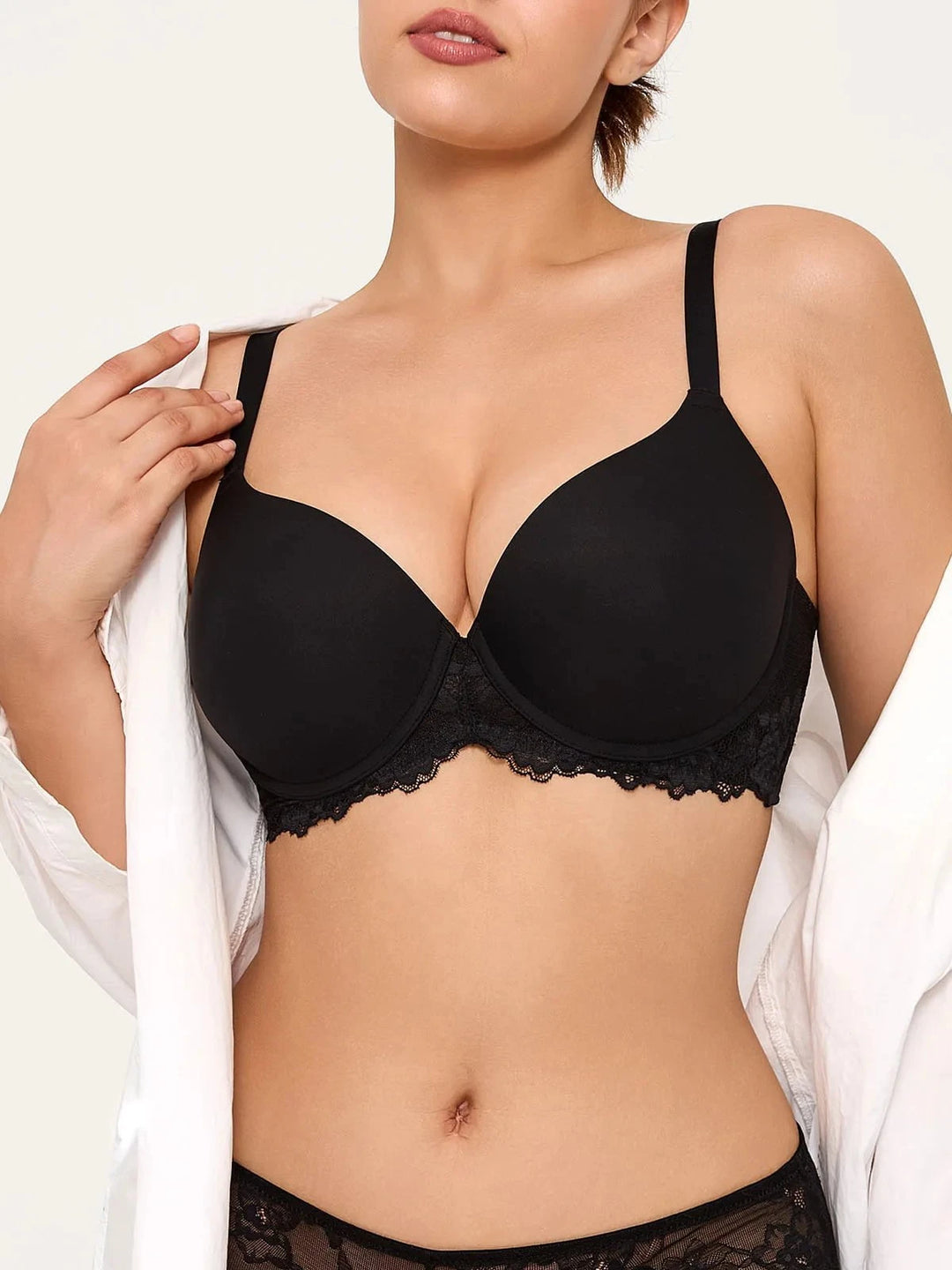 Popilush® Seamless Embrace Lace Underwire Bra