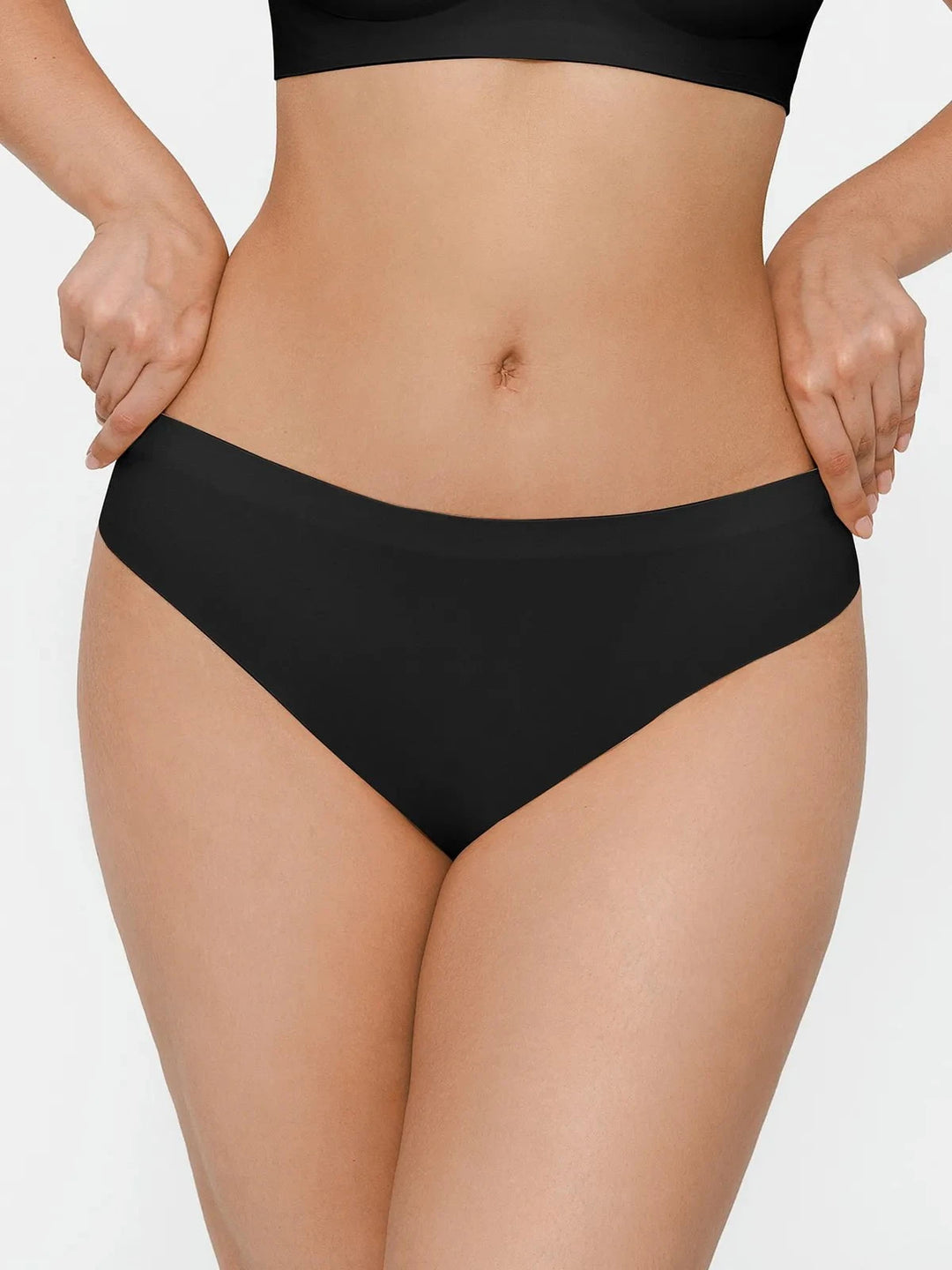 Popilush® Black / XS Seamless High-Stretch Bikini
