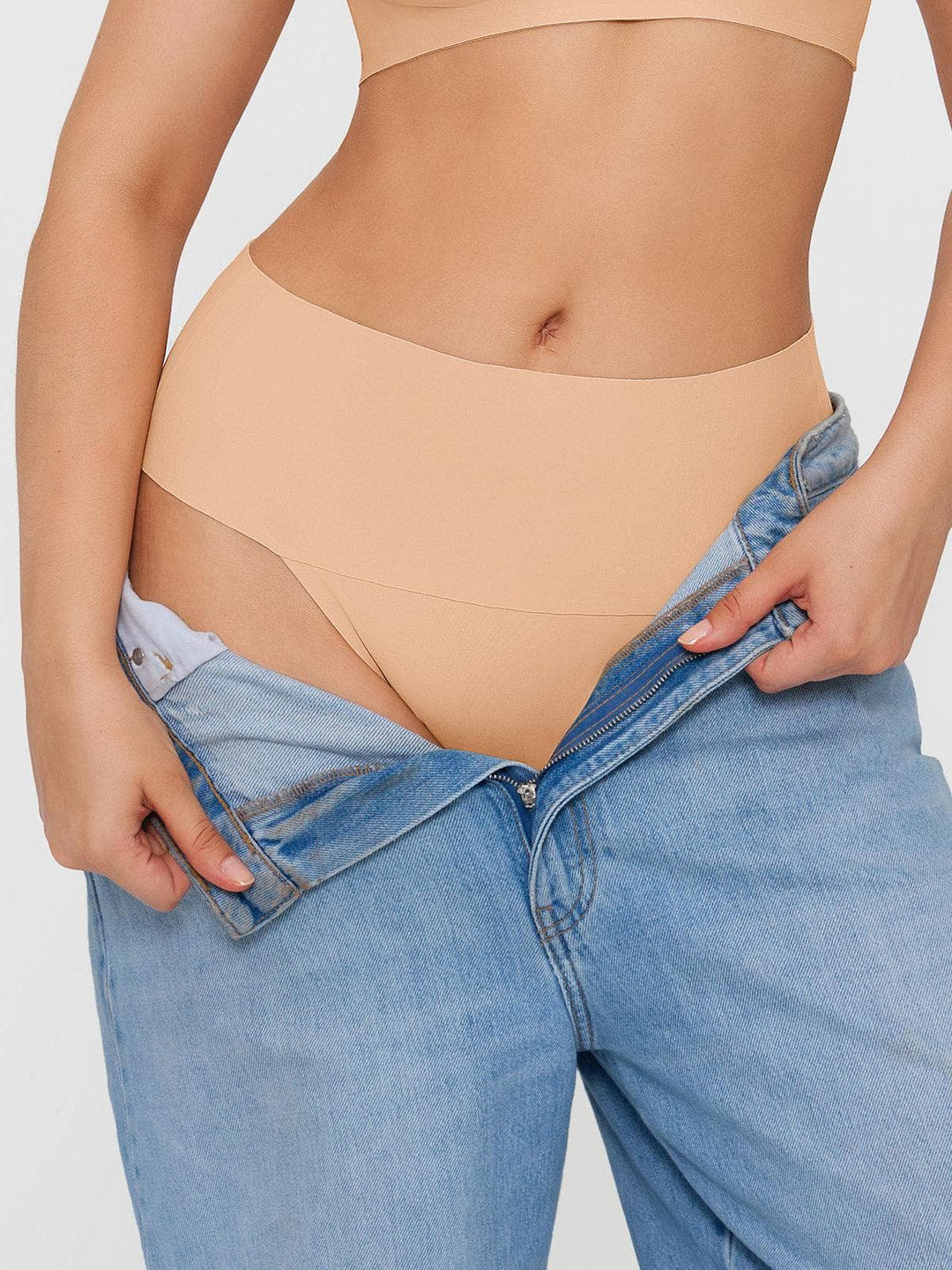 Popilush® Seamless High-Waist Tummy Control Thong