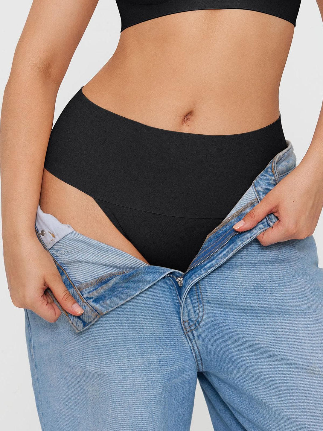 Popilush® Seamless High-Waist Tummy Control Thong
