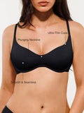 Popilush® Seamless Lightweight T-Shirt Bra