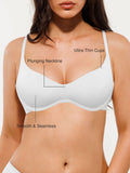 Popilush® Seamless Lightweight T-Shirt Bra