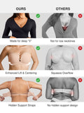 Popilush® Seamless Non-Slip Push-Up Shaping Strapless Bra