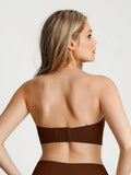 Popilush® Seamless Non-Slip Push-Up Shaping Strapless Bra