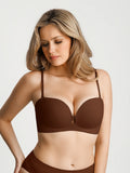 Popilush® Seamless Non-Slip Push-Up Shaping Strapless Bra