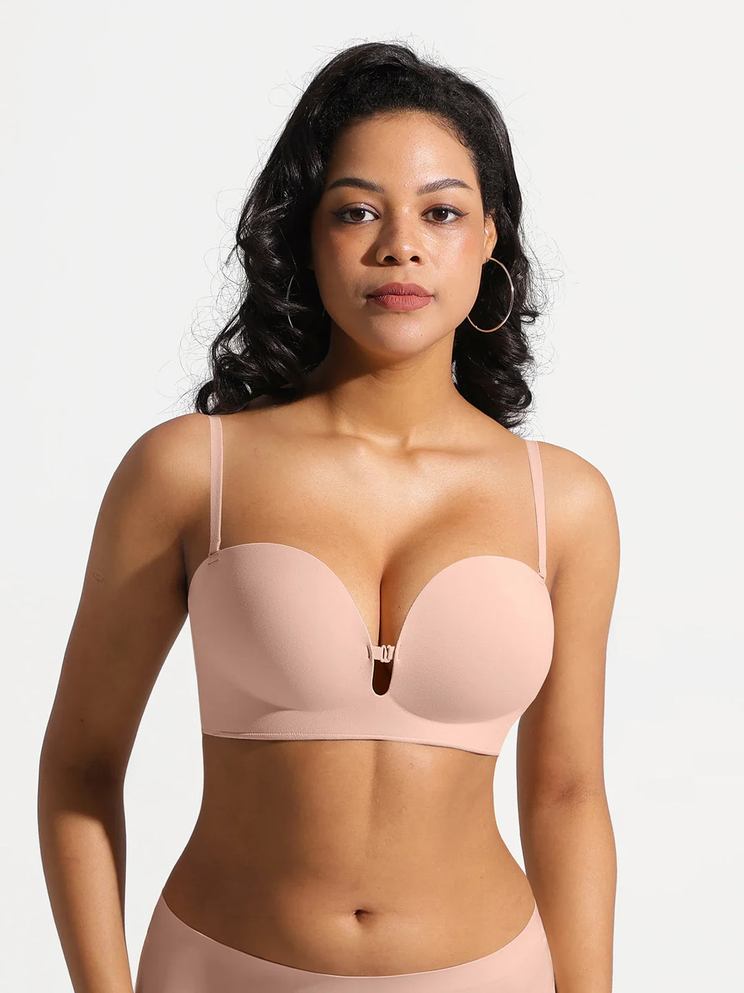 Popilush® Seamless Non-Slip Shaping Strapless Bra
