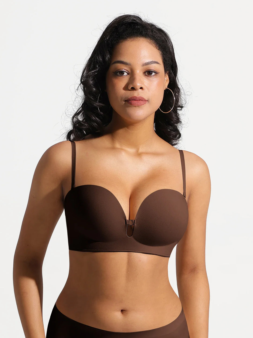 Popilush® Seamless Non-Slip Shaping Strapless Bra