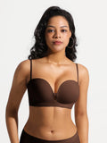 Popilush® Seamless Non-Slip Shaping Strapless Bra