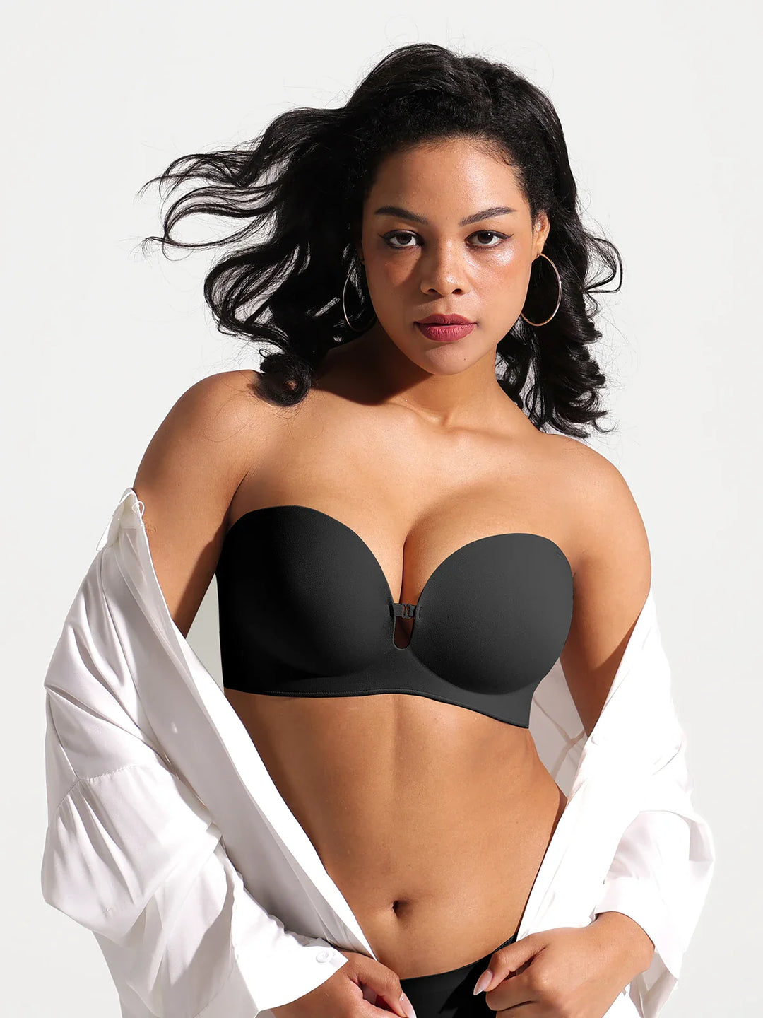 Popilush® Seamless Non-Slip Shaping Strapless Bra