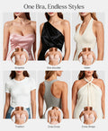 Popilush® Seamless Non-Slip Shaping Strapless Bra