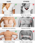 Popilush® Seamless Non-Slip Shaping Strapless Bra