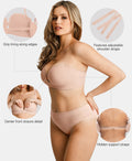 Popilush® Seamless Non-Slip Shaping Strapless Bra