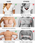 Popilush® Seamless Non-Slip Shaping Strapless Bra