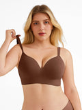 Popilush® Seamless Push-Up Wireless Full Coverage Bra